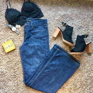 Calvin Klein Jeans Wide Leg Size 8 Jean